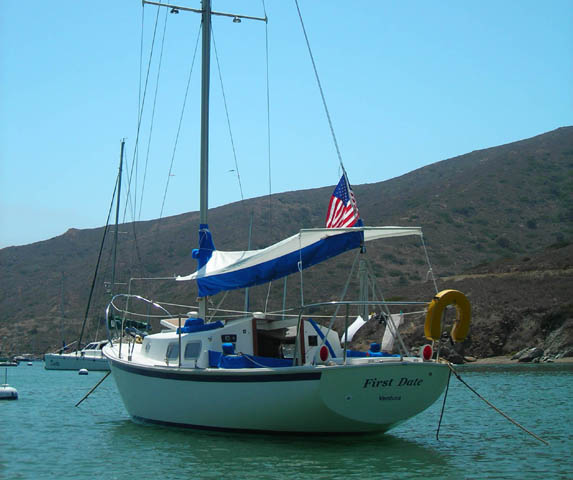 S/V First Date at Catalina Harbor, 2007